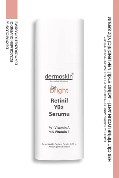 Dermoskin Be Bright Retinil Yüz Serumu 33ml ürün görseli 1