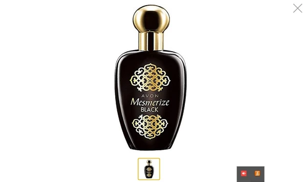 Avon Mesmerize Black EDT 50 ml Kadın Parfüm ürün görseli 1