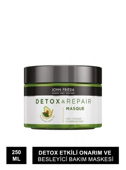 John Frieda Detox and Repair Masque 250ml ürün görseli 1