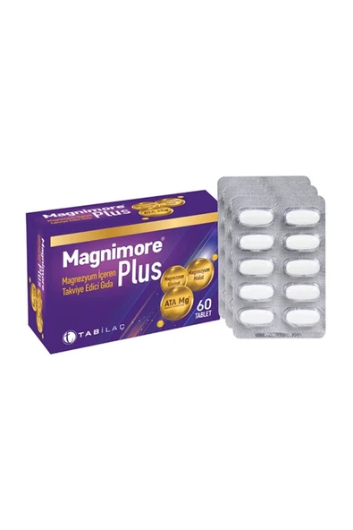 Magnimore Plus 60 Tablet ürün görseli 1