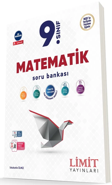 Limit 2025 9. Sınıf Matematik Soru Bankası Güncel Müfredat ürün görseli 1