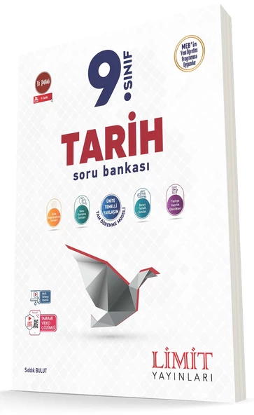Limit 2025 9. Sınıf Tarih Soru Bankası Güncel Müfredat ürün görseli 1