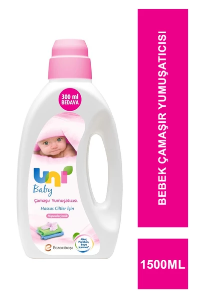Uni Baby Bebek Çamaşır Yumuşatıcısı  1500 ml ürün görseli 1