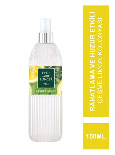 Eyüp Sabri Tuncer Çeşme Limonu Kolonyası 150ml Sprey ürün görseli 1