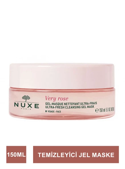 Nuxe Very Rose Cleansing Gel Mask - Temizleyici Jel Maske 150ml ürün görseli 1