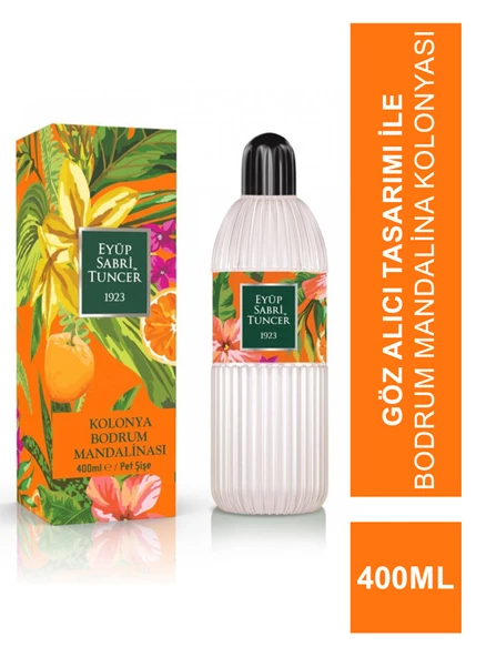 Eyüp Sabri Tuncer Bodrum Mandalinası Kolonyası 400ml Pet Şişe ürün görseli 1