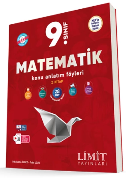 Limit 2025 9. Sınıf Matematik Konu Anlatım Föyleri 2. Kitap Güncel Müfredat ürün görseli 1