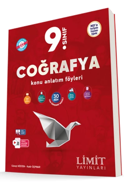 Limit 2025 9. Sınıf Coğrafya Konu Anlatım Föyleri Güncel Müfredat ürün görseli 1