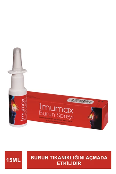 İmuneks Imumax Burun Spreyi 15 ml ürün görseli 1