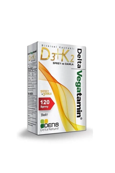 Delta Vegatamin D3 K2 Sprey Damla 20 ml ürün görseli 1
