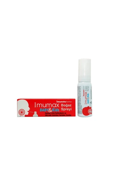 İmuneks Imumax Plus Kids Boğaz Spreyi 20 ml ürün görseli 1