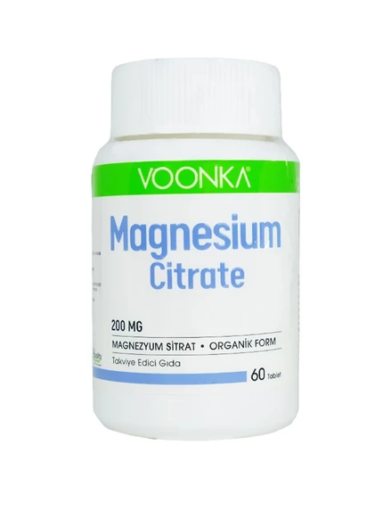 Voonka Magnesium Citrate 60 Kapsül ürün görseli 1