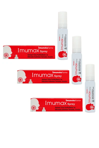 İmuneks Imumax Sprey 30 ml x 3 Adet ürün görseli 1