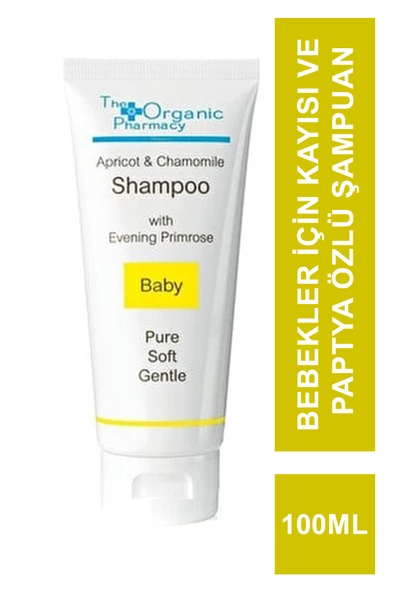 The Organic Pharmacy Baby Apricot & Chamomile Shampoo 100ml ürün görseli 1
