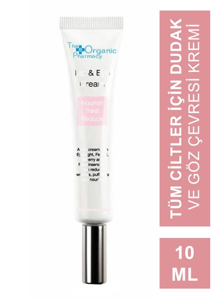 The Organic Pharmacy Lip & Eye Cream 10 ml ürün görseli 1