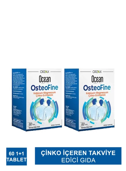 Ocean OsteoFine Takviye Edici Gıda 60 Tablet 1+1 ürün görseli 1