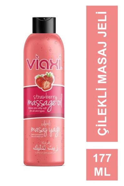 Viaxi Masaj Yağı Çilekli 177 ml ürün görseli 1