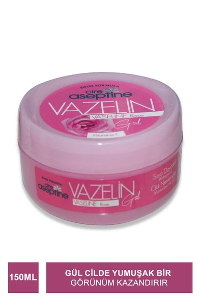 Cire Aseptine Gül Vazelin 150 ml ürün görseli 1