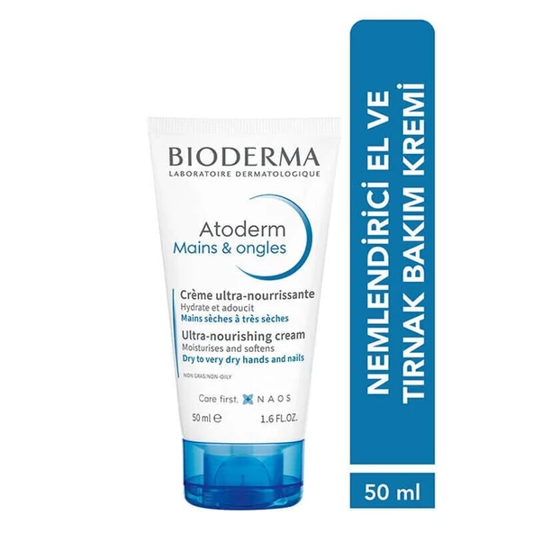 Bioderma Atoderm Hand&Nail Creme 50 ml ürün görseli 1