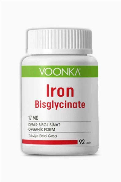 Voonka Iron Bisglycinate Demir 90 Kapsül ürün görseli 1