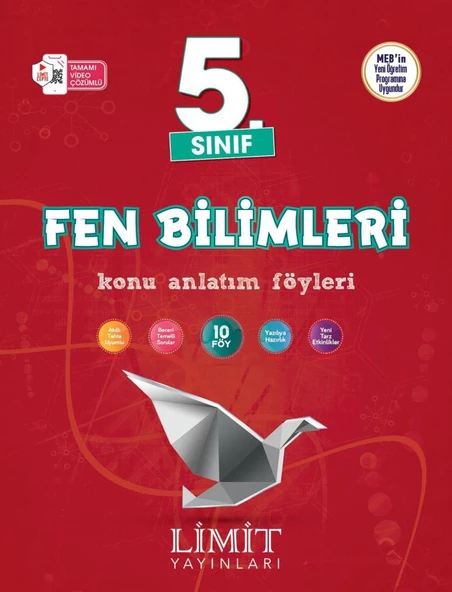 Limit 2025 5. Sınıf Fen Bilimleri Konu Anlatım Föyleri Güncel Müfredat ürün görseli 1