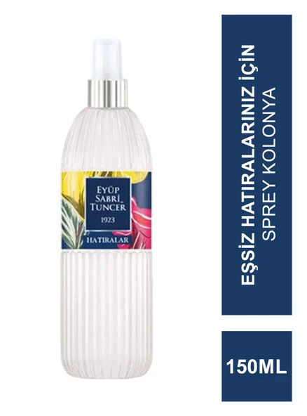 Eyüp Sabri Tuncer Hatıralar Kolonyası 150 ml Sprey ürün görseli 1