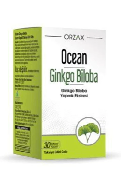 Ocean Ginkgo Biloba 30 Kapsül ürün görseli 1