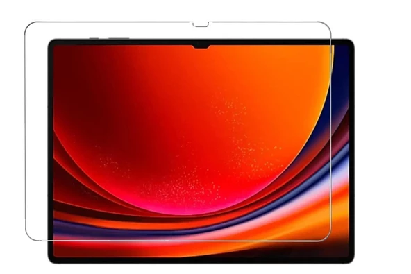 Samsung Tab S10 Plus 2024 Tablet Ekran Koruyucu 9H Esnek Nano 12.4 Inç Uyumlu ŞEFFAF ürün görseli 1