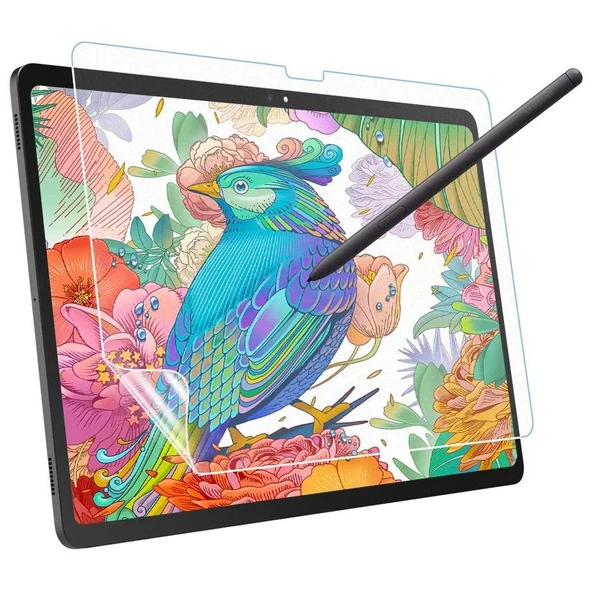 Samsung Tab S10 Plus Tablet İle Uyumlu Paper like(Kağıt Hissi)9H Nano Ekran Koruyucu 12.4 İnç MAT ürün görseli 1