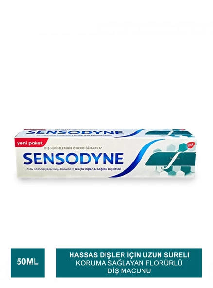 Sensodyne F Florürlü Diş Macunu 50ml ürün görseli 1