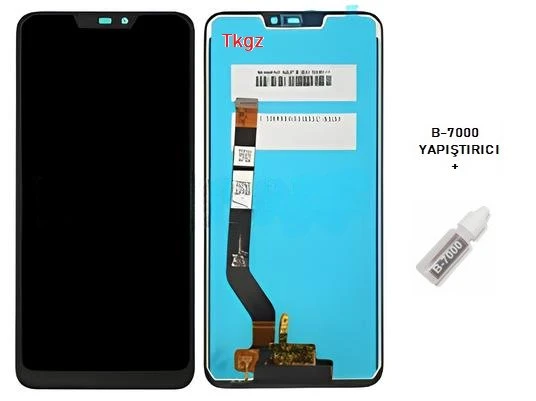 Tkgz - Honor 8C Lcd Ekran Dokunmatik + B-7000 ürün görseli 1