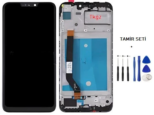 Tkgz - Honor 8C Lcd Ekran Dokunmatik Full Çıtalı + Tamir Kiti ürün görseli 1