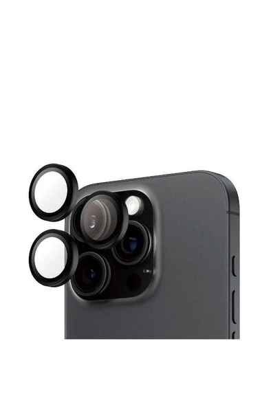 PanzerGlass iPhone 16/16 Plus Uyumlu Hoops Transparan Kamera Koruyucu ürün görseli 1