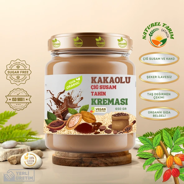 NATUREL KAKAOLU ÇİĞ SUSAM TANİN ürün görseli 1