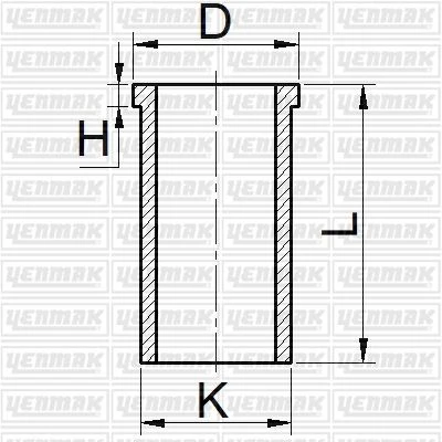 GOMLEK 1.00 MM MAZDA E2200 ürün görseli 1