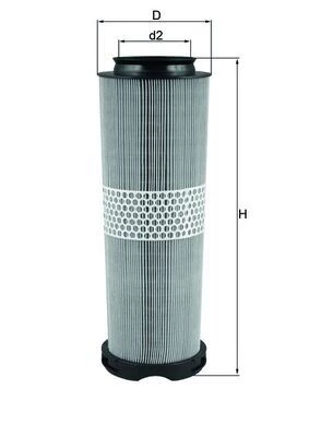HAVA FILTRESI MERCEDES OM646 W204 S203 CL203 C209 ürün görseli 1