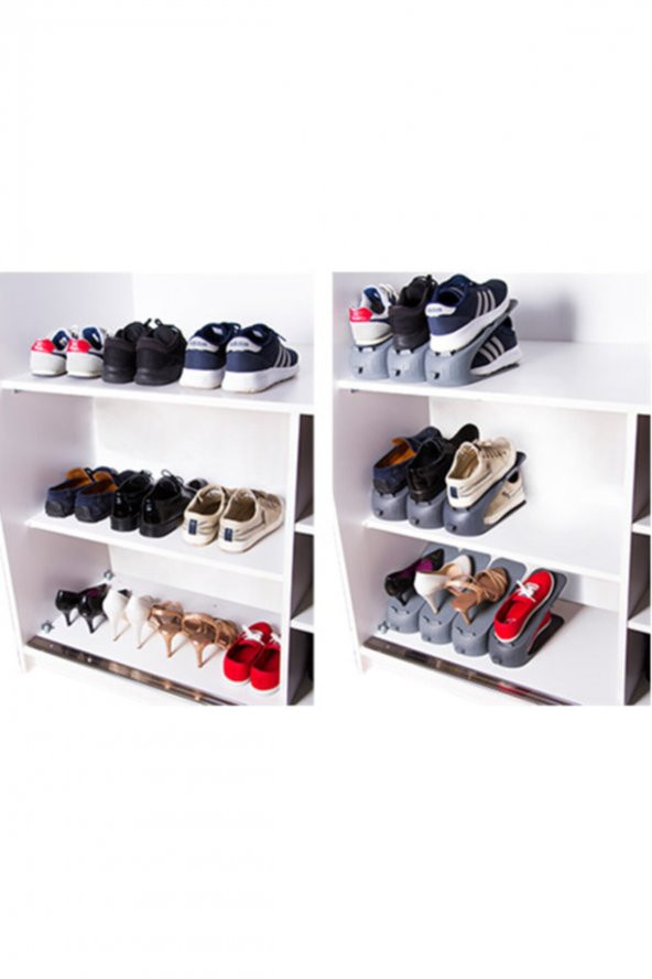 6 Adet Bay-bayan-unisex-ayakkabı-rampası-shoe-ramp ürün görseli 1