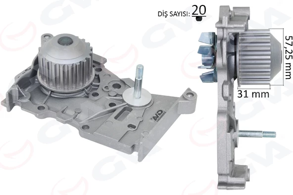 DEVİRDAİM RENAULT CLIO II 98 CLIO III 05 FLUENCE 10 KANGOO 97 LAGUNA I 97 LAGUNA II 01 05 MEGANE I-II-III SCENIC I-II-II SYMBOL II 08 DOKKER 12 SANDERO 08 1.4 1.6 ürün görseli 1