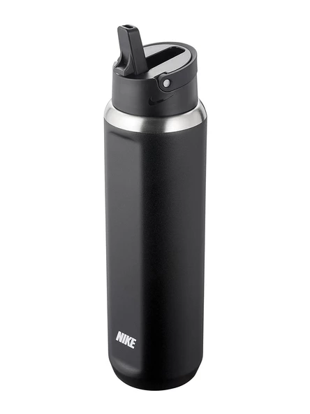Nike Recharge Straw Bottle 24 Oz Unisex Siyah Matara Suluk N.100.1632.091.24 ürün görseli 1