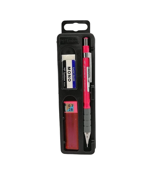 Tombow Pembe Sh-300 Grip 0,7mm P.kutulu Set ürün görseli 1