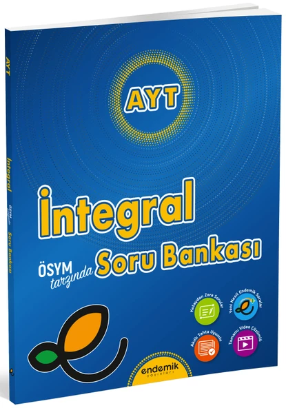 Endemik 2025 Ayt İntegral Soru Bankası ürün görseli 1