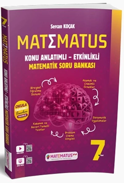 7. Sınıf Matematik Konu Anlatımlı Etkinlikli Soru Bankası Matematus ürün görseli 1