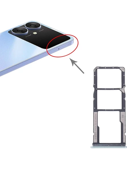 Xiaomi Poco M6 Sım Yuvası Mikro Sd Kart Yuvası - Resim 4
