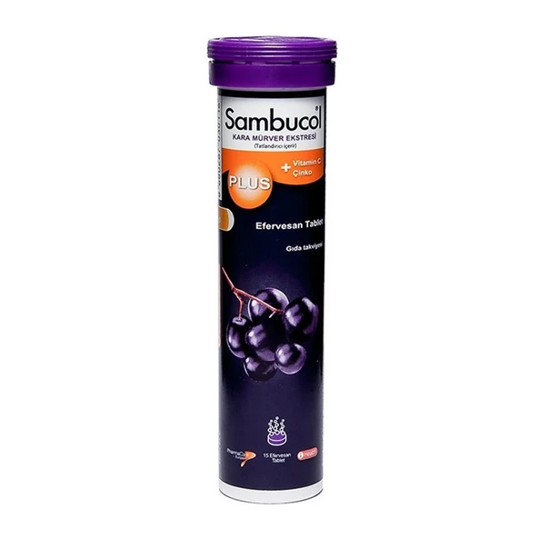 Sambucol Plus Efervesan 15 Tablet ürün görseli 1