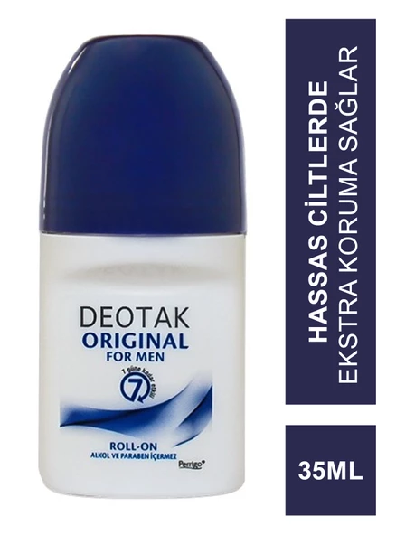 Deotak For Men Original Roll-on Deodorant 35ml ürün görseli 1