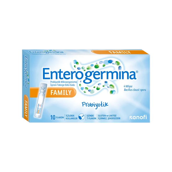 Enterogermina Family Probiyotik - 5 ml x 10 Flakon - ürün görseli 1