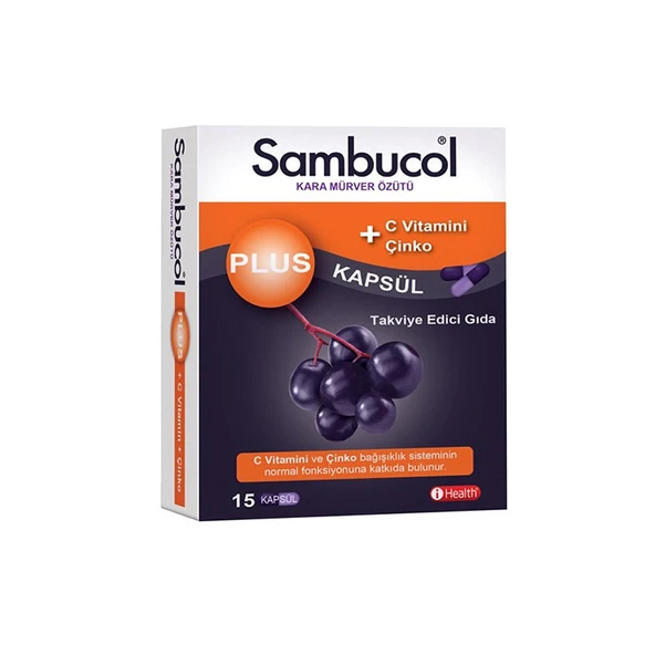 Sambucol Plus 15 Kapsül ürün görseli 1