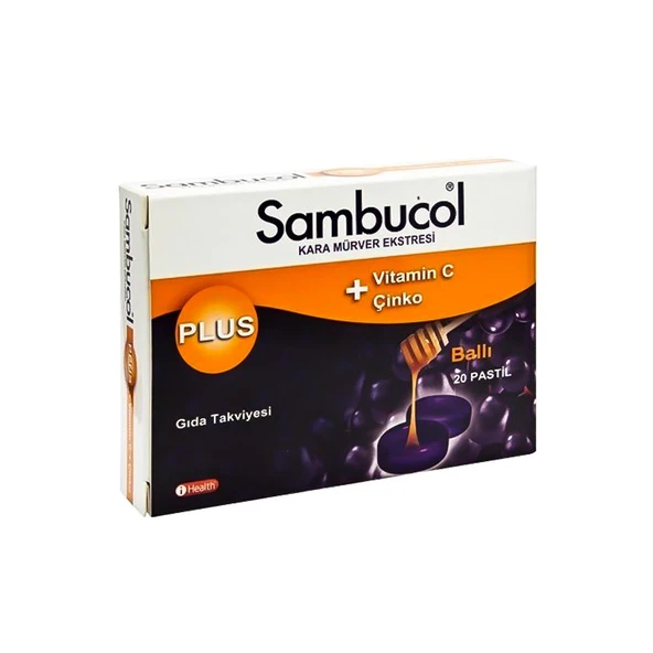 Sambucol Plus 20 Pastil ürün görseli 1