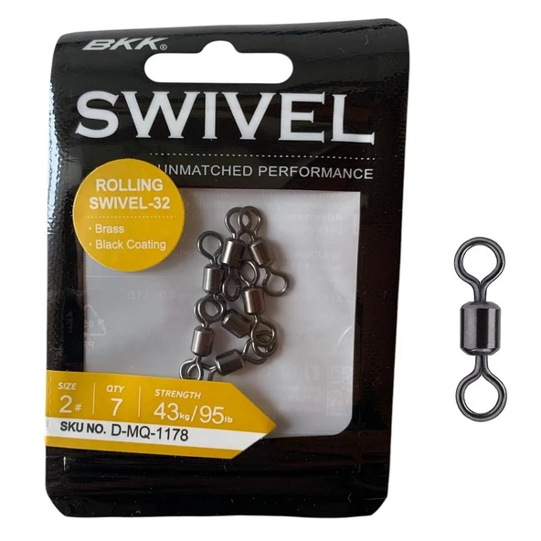 BKK Rolling Swivel-32 Fırdöndü No:2 (7'li Paket) ürün görseli 1