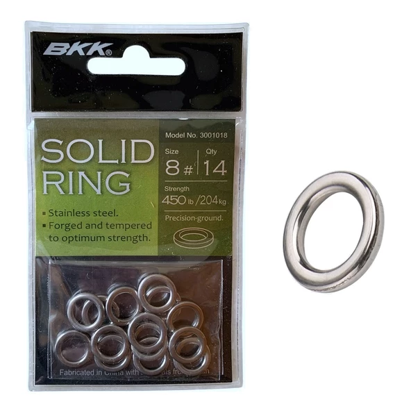BKK Solid Ring-51 Assist Halkası No:8 (14'lü Paket) ürün görseli 1